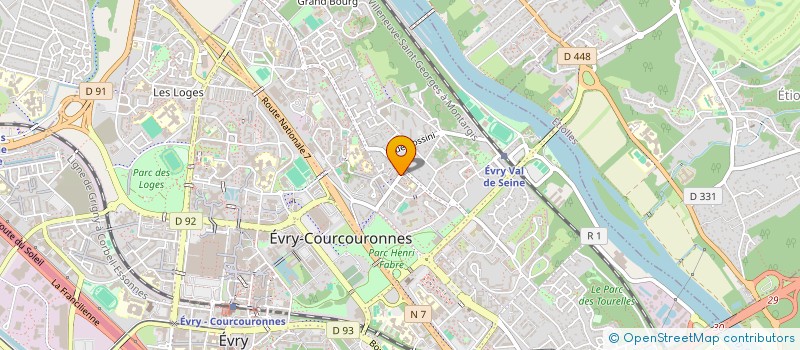 localisation de l'entreprise L'AVENIR A L'ABRI  EVRY-COURCOURONNES