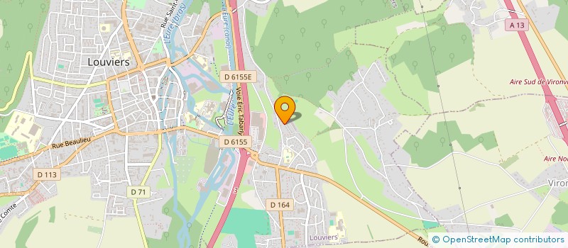 localisation de l'entreprise L'AVENIR AVEC VOUS à LOUVIERS