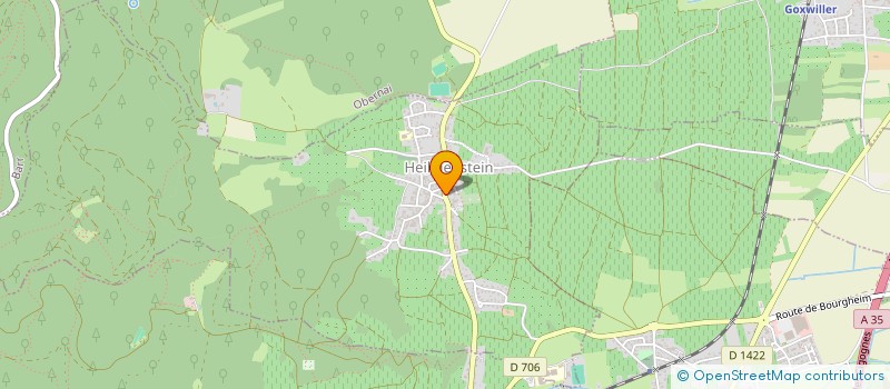 localisation de l'entreprise L'AVENIR D'ALSACE à SAINT-PIERRE