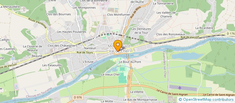 localisation de l'entreprise L'AVENIR DE JEANNE à MONTRICHARD-VAL-DE-CHER