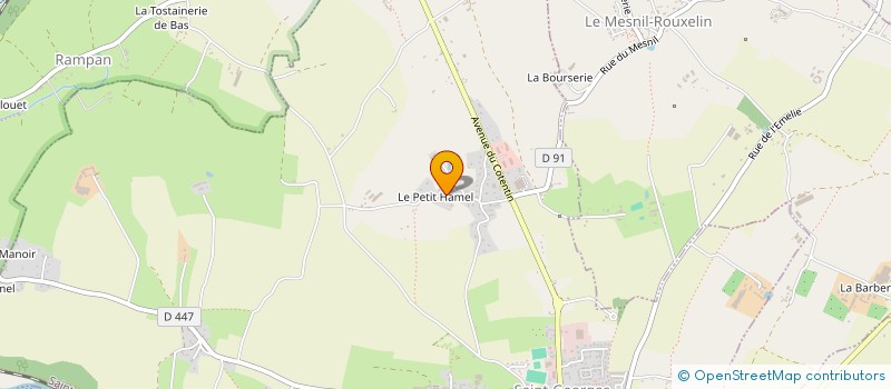 localisation de l'entreprise L'AVENIR DE MV  SAINT-GEORGES-MONTCOCQ