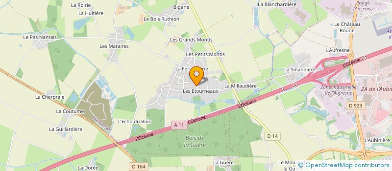 localisation de l'entreprise L'AVENIR DES ANGES à MESANGER