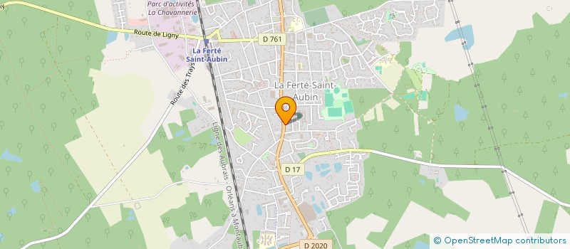 localisation de l'entreprise L AVENIR DES FLEURS à LA FERTE-SAINT-AUBIN