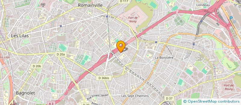 localisation de l'entreprise L AVENIR DES GRANDS CHAMPS à ROMAINVILLE