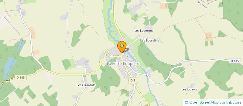 localisation de l'entreprise L'AVENIR DES ORMES  LES ORMES