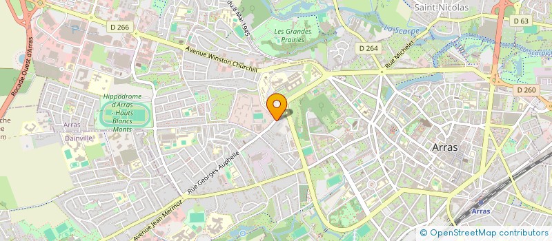 localisation de l'entreprise L'AVENIR DES POSSIBLES à ARRAS