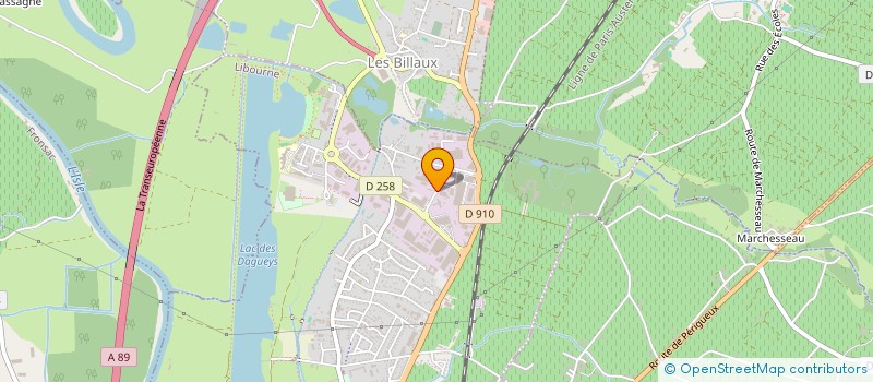 localisation de l'entreprise L'AVENIR DU LIBOURNAIS à LIBOURNE