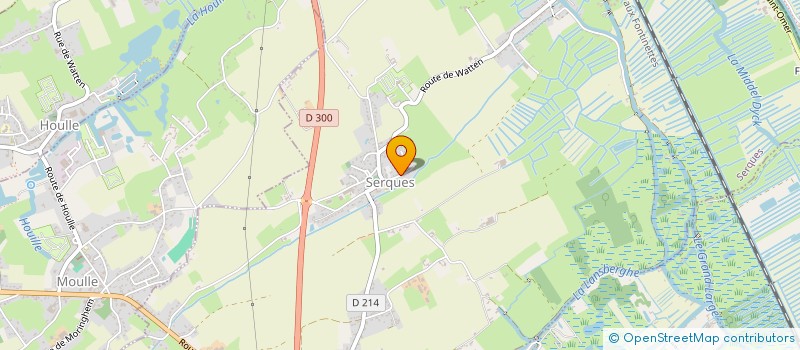 localisation de l'entreprise L'AVENIR DU MARAIS DE SERQUES  SERQUES