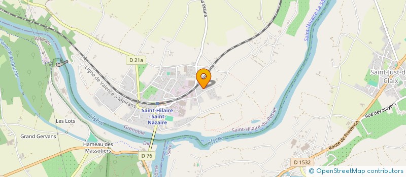 localisation de l'entreprise L AVENIR FRATERNEL  SAINT-HILAIRE-DU-ROSIER