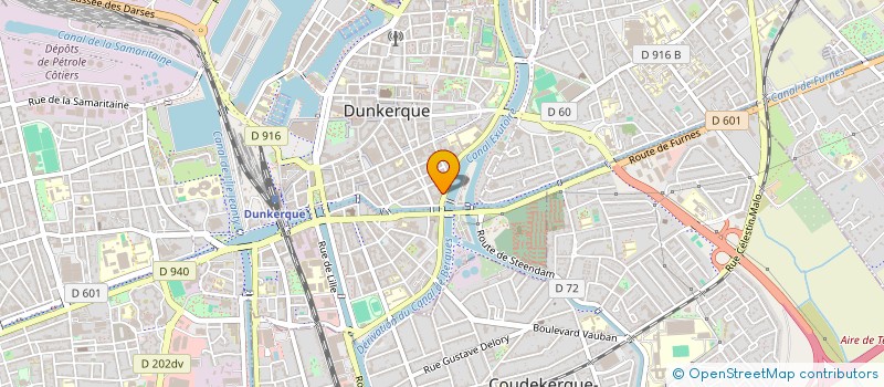 localisation de l'entreprise L'AVENIR NOUS APPARTIENT à DUNKERQUE