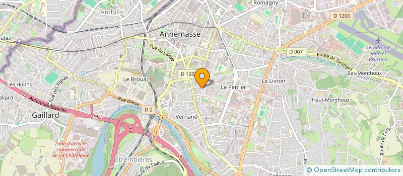 localisation de l'entreprise L'AVENIR NOUS LE DIRA à ANNEMASSE