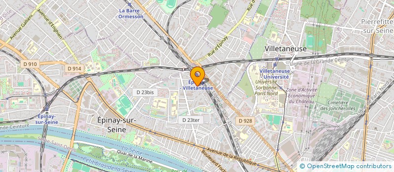 localisation de l'entreprise L'AVENIR PIERRE à EPINAY-SUR-SEINE