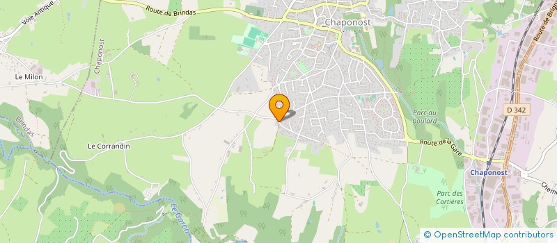 localisation de l'entreprise L'AVENIR RENOV à CHAPONOST