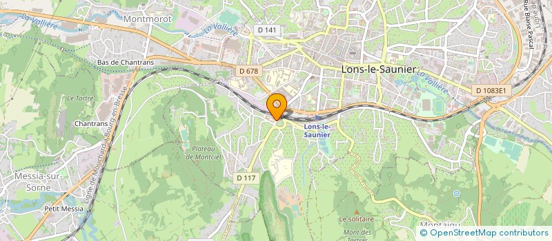 localisation de l'entreprise L'AVENIR SAINT-DESIRE à LONS-LE-SAUNIER