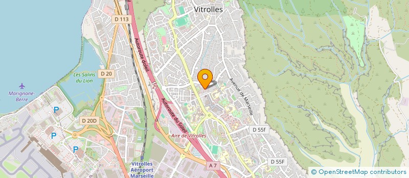 localisation de l'entreprise L'AVENIR SCI à VITROLLES