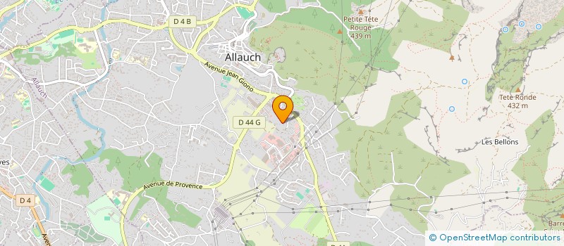 localisation de l'entreprise L'AVENTURA  ALLAUCH