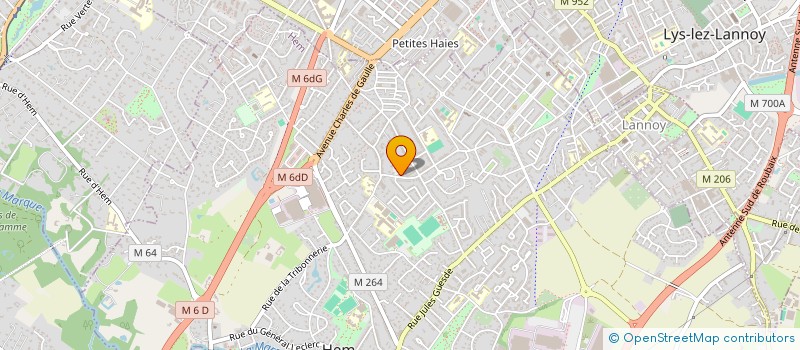 localisation de l'entreprise L'AVENTURE à HEM