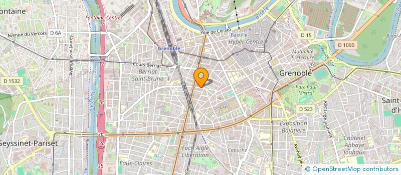 localisation de l'entreprise L'AVENTURE  GRENOBLE