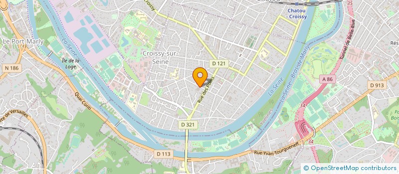 localisation de l'entreprise L AVENTURE à CROISSY-SUR-SEINE