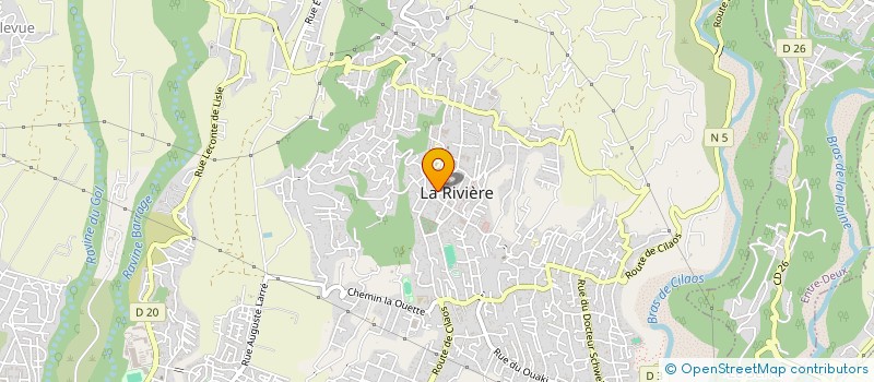 localisation de l'entreprise L'AVENTURE à SAINT-LOUIS