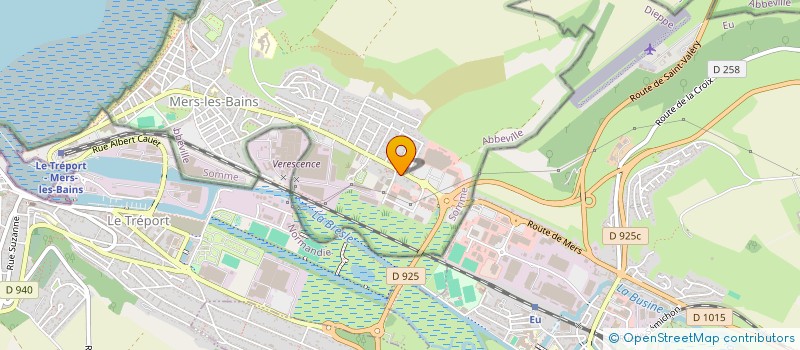 localisation de l'entreprise L'AVENTURE  MERS-LES-BAINS