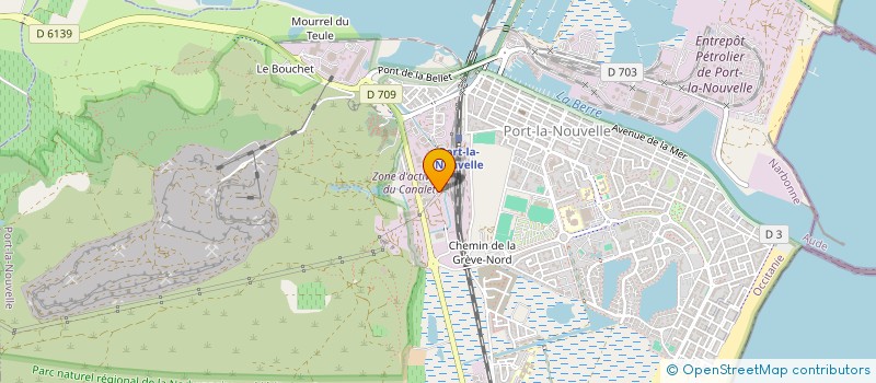 localisation de l'entreprise L'AVENTURE  PORT-LA-NOUVELLE