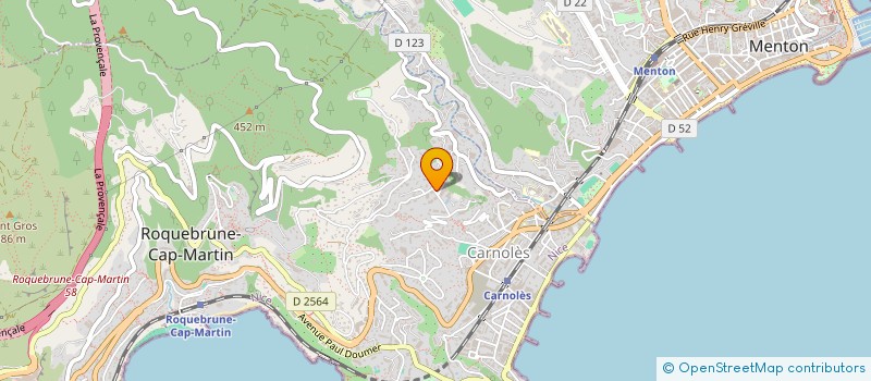 localisation de l'entreprise L'AVENTURE DE MARYSA à ROQUEBRUNE-CAP-MARTIN