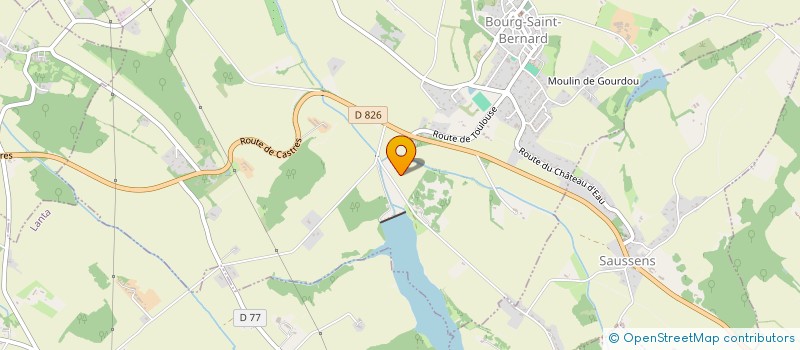 localisation de l'entreprise L'AVENTURE DES COPAINS  BOURG-SAINT-BERNARD