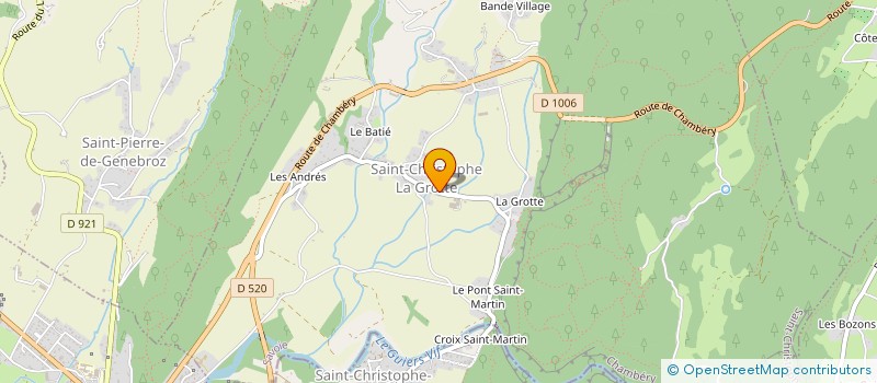 localisation de l'entreprise L'AVENTURE GOURMANDE à SAINT-CHRISTOPHE