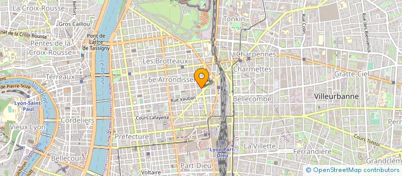 localisation de l'entreprise L' AVENTURE SUSHI à LYON