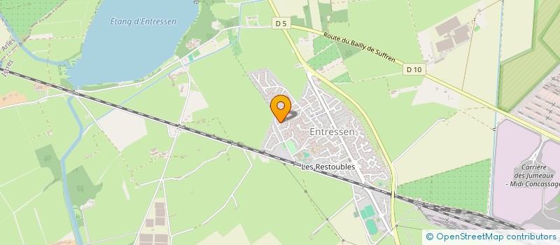 localisation de l'entreprise L'AVENTURINE  ISTRES