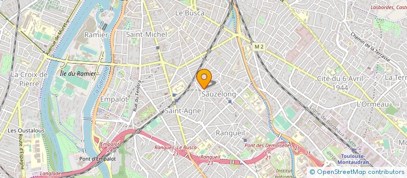 localisation de l'entreprise L'AVENUE à TOULOUSE