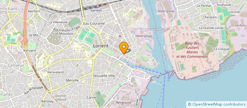 localisation de l'entreprise L'AVENUE  LORIENT