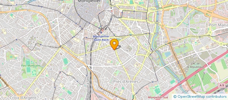 localisation de l'entreprise L AVENUE D ADHEMAR à MONTPELLIER
