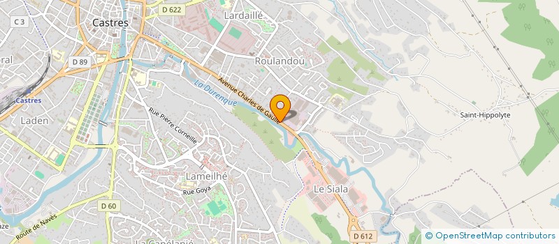 localisation de l'entreprise L'AVENUE DES PAINS à CASTRES