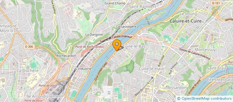 localisation de l'entreprise L AVIRON DE LYON à CALUIRE-ET-CUIRE