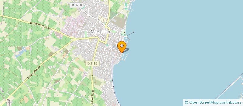 localisation de l'entreprise L'AVIRON MARSEILLANAIS à MARSEILLAN
