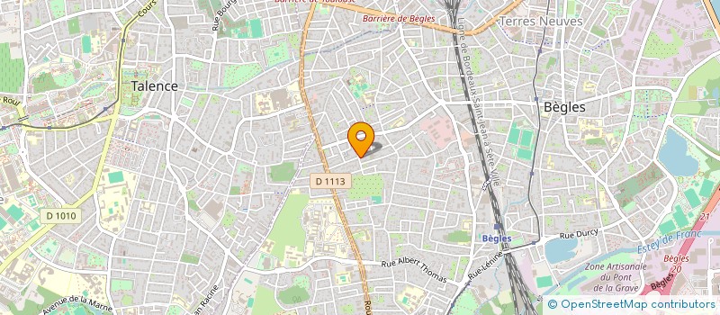 localisation de l'entreprise L'AVIS DES BULLES à BEGLES