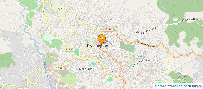 localisation de l'entreprise L'AVIS DES CHIENS  DRAGUIGNAN