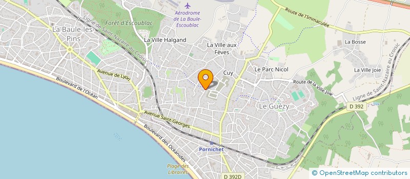 localisation de l'entreprise L'AVIS DU GUEZY à LA BAULE-ESCOUBLAC