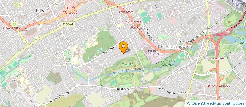 localisation de l'entreprise L'AVIS INDEPENDANT  LIEVIN