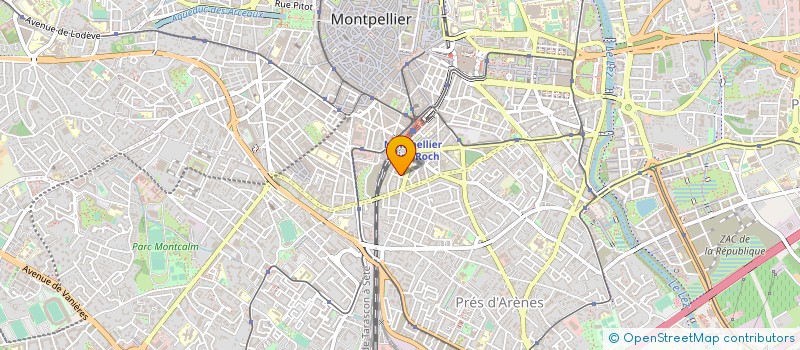 localisation de l'entreprise L'AVITARELLE à MONTPELLIER