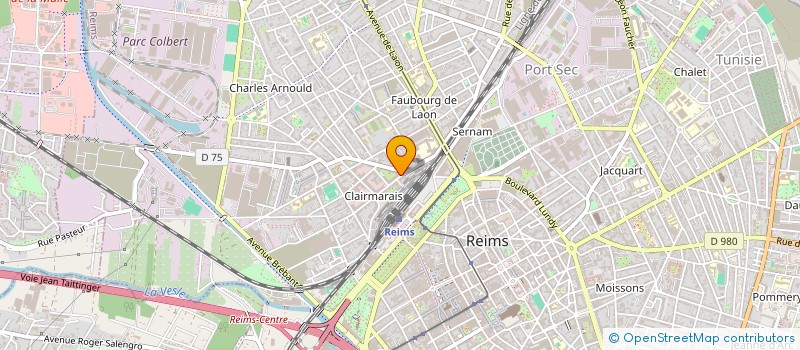 localisation de l'entreprise L'AVVEDECI. à REIMS