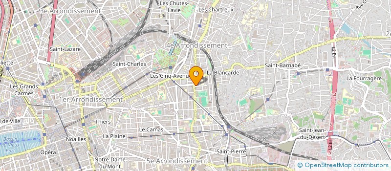 localisation de l'entreprise L'AVVENE à MARSEILLE