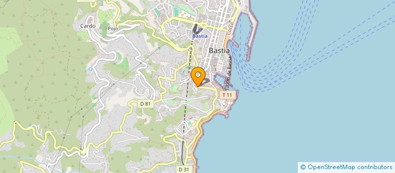 localisation de l'entreprise L'AVVENE à BASTIA