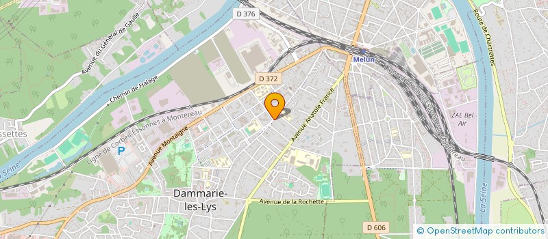 localisation de l'entreprise L'AXOLOTERIE à DAMMARIE-LES-LYS
