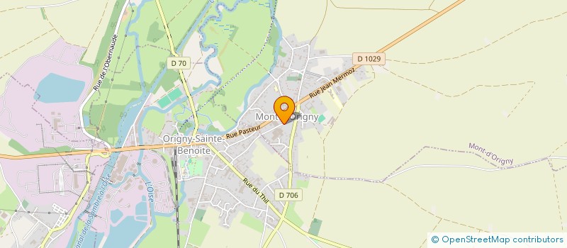 localisation de l'entreprise L'AXONAISE DU BOIS  MONT-D'ORIGNY