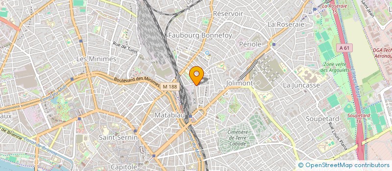 localisation de l'entreprise L AXURIT  TOULOUSE