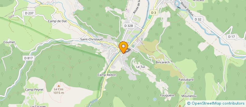 localisation de l'entreprise L'AZINAT à SEIX