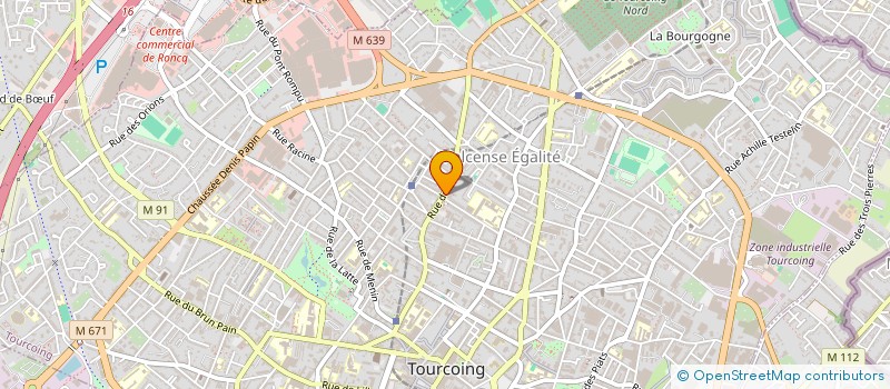 localisation de l'entreprise L'AZIZA à TOURCOING